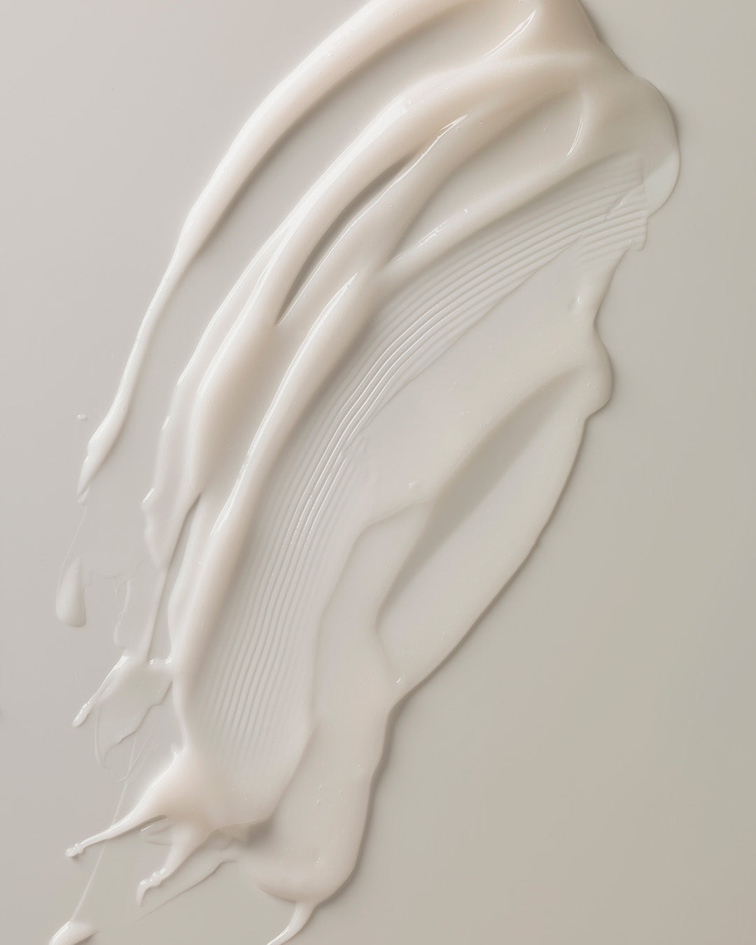 Arkive's innovative gel cream conditioner out of the bottle on a white surface