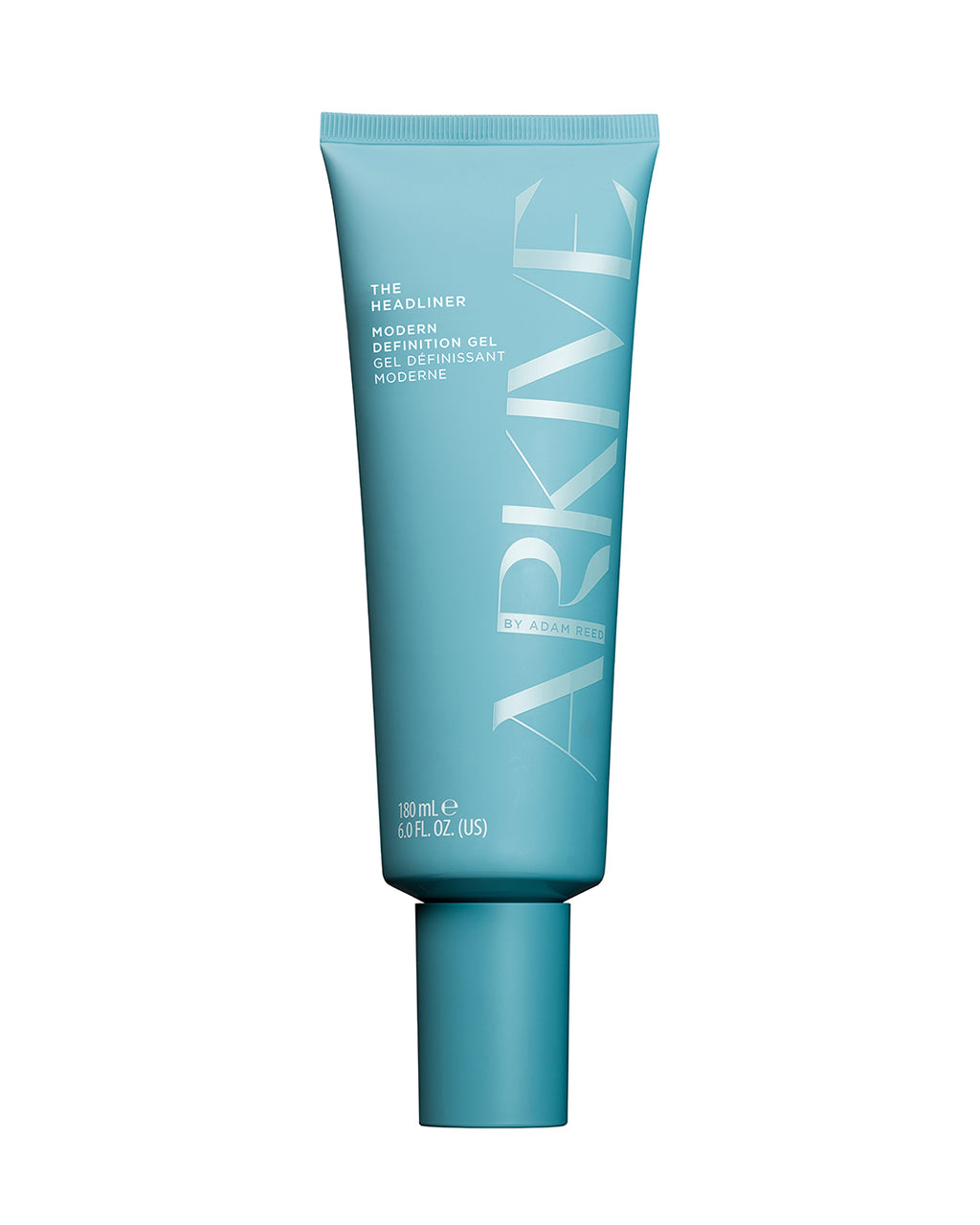 the headliner bottle, a gel for hair by arkive on a white background